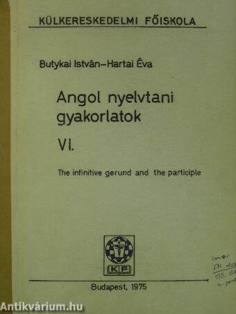 Angol nyelvtani gyakorlatok VI.