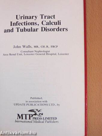 Urinary Tract Infections, Calculi and Tubular Disorders