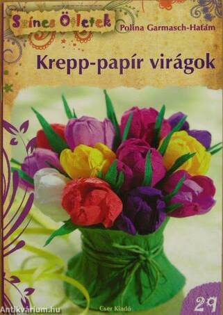 Krepp-papír virágok