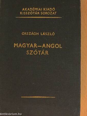 Magyar-angol szótár