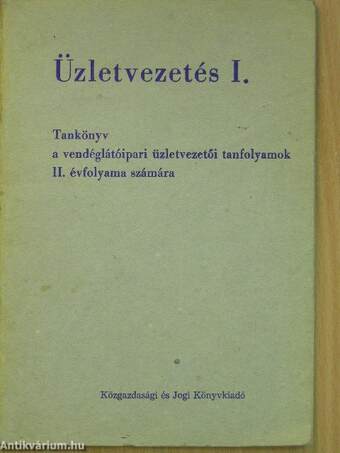 Üzletvezetés I.