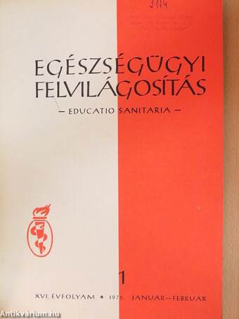 Egészségügyi felvilágosítás 1975. január-december