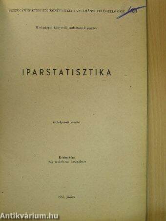 Iparstatisztika