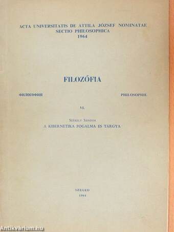 Filozófia VI.