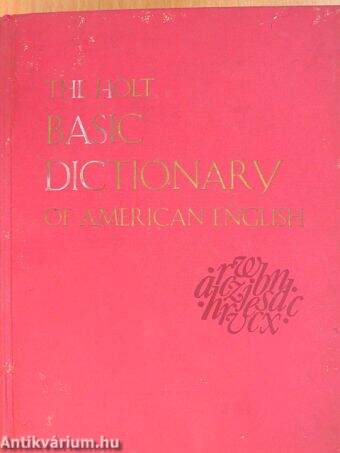 The Holt Basic Dictionary of American English