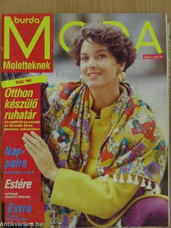 Burda Moda Moletteknek 1990. ősz