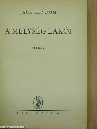 A mélység lakói