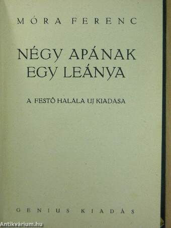 Négy apának egy leánya