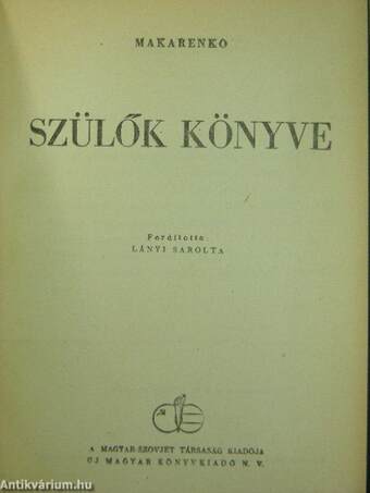 Szülők könyve