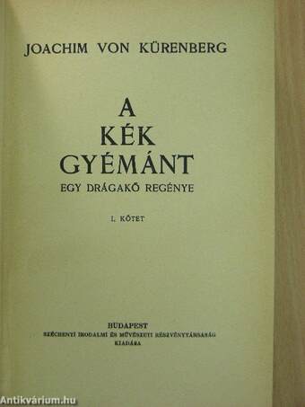 A kék gyémánt I-II.