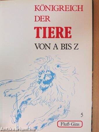 Königreich der Tiere von A bis Z 5. (töredék)