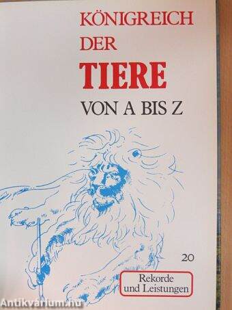 Königreich der Tiere von A bis Z 20. (töredék)