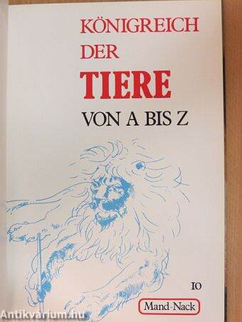 Königreich der Tiere von A bis Z 10. (töredék)