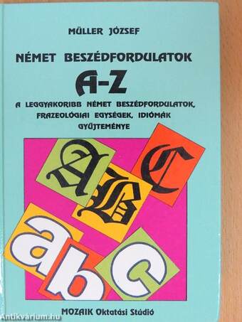 Német beszédfordulatok A-Z