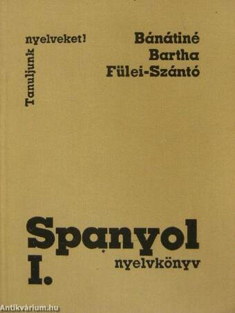 Spanyol nyelvkönyv I.