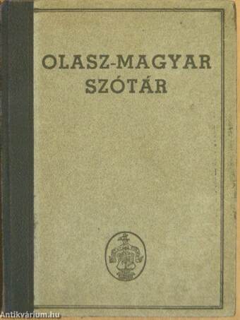 Olasz-magyar szótár