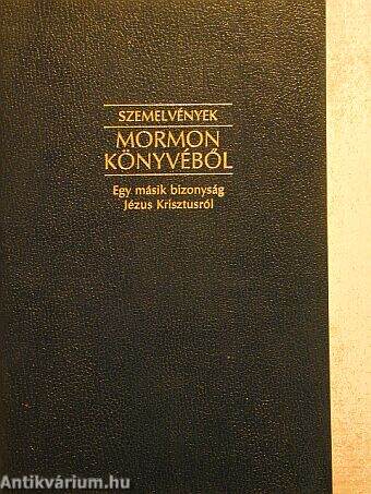 Szemelvények Mormon könyvéből