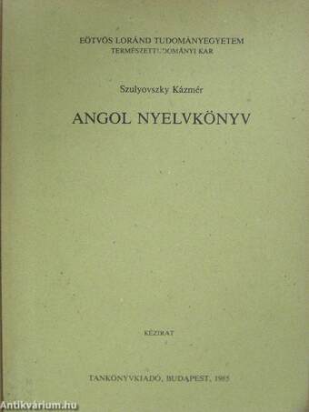 Angol nyelvkönyv