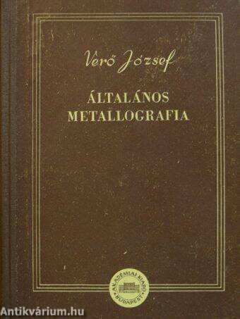 Általános metallografia I.
