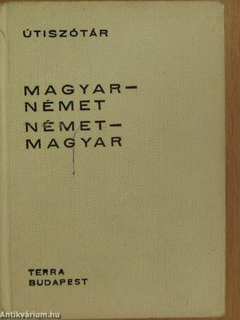 Magyar-német/német-magyar útiszótár