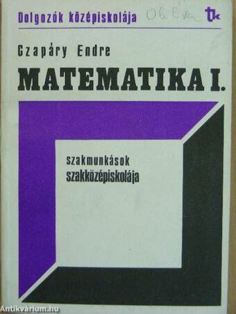 Matematika I.