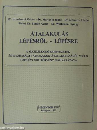 Átalakulás lépésről-lépésre