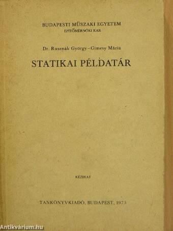 Statikai példatár