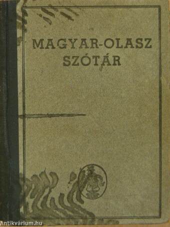 Magyar-olasz szótár