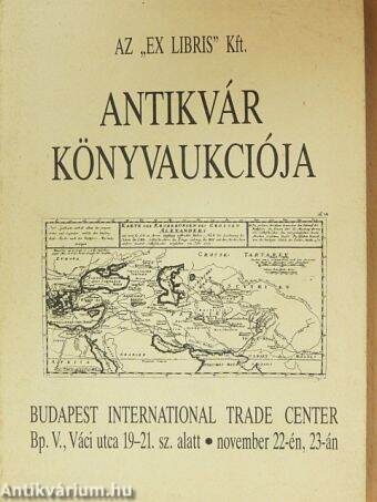 Az "EX LIBRIS" Kft. Antikvár Könyvaukciója