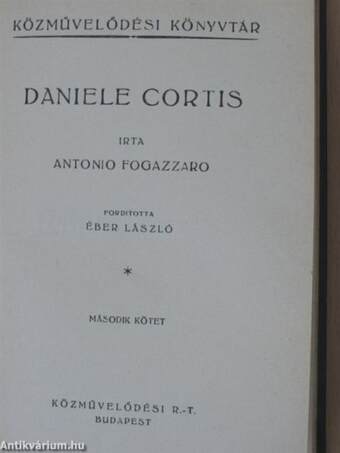 Daniele Cortis I-II.