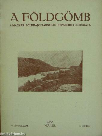 A Földgömb 1933. május