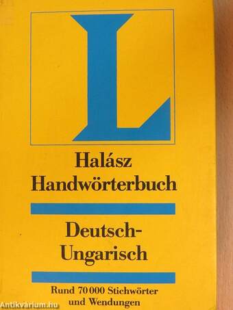 Handwörterbuch Deutsch-Ungarisch