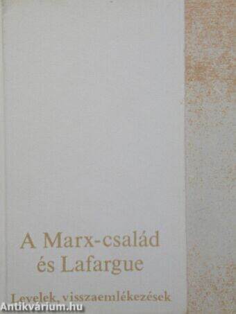 A Marx-család és Lafargue