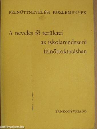 A nevelés fő területei