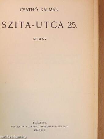 Szita-utca 25.