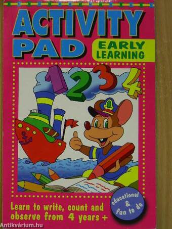 Activity Pad - Early Learning