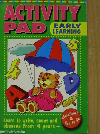 Activity Pad - Early Learning