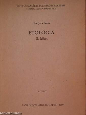 Etológia II.