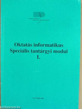 Oktatás informatikus speciális I-IV.