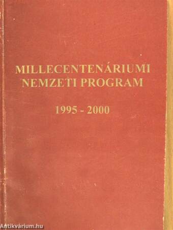 Millecentenáriumi Nemzeti Program 1995-2000