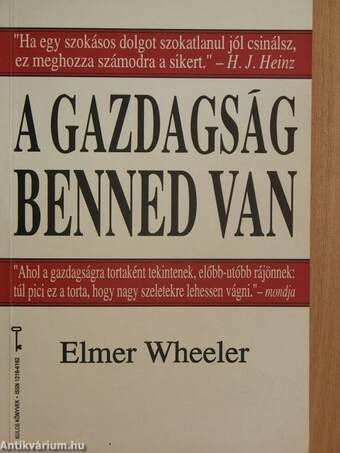 A gazdagság benned van