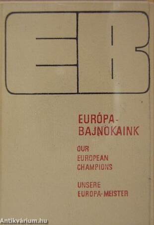 Világbajnokaink/Európa-bajnokaink/Olimpiai bajnokaink (minikönyv) (számozott)/Világbajnokaink/Európa-bajnokaink/Olimpiai bajnokaink (mikrokönyv) (számozott)