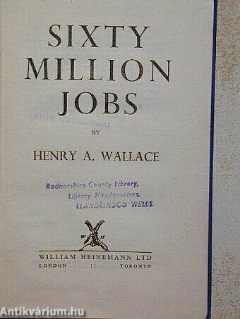 Sixty Million Jobs