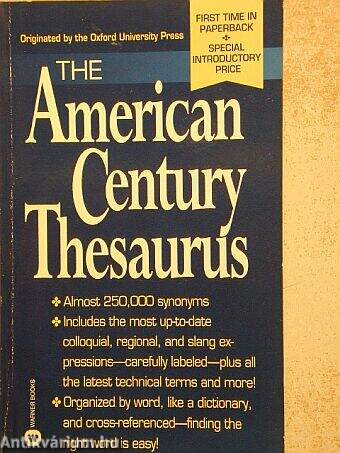 The American Century Thesaurus