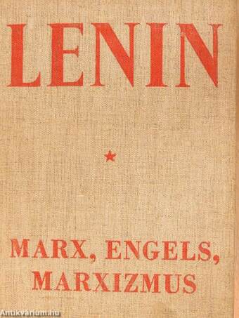 Marx, Engels, marxizmus