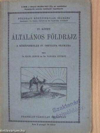 Általános földrajz IV.