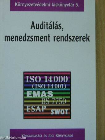 Auditálás, menedzsment rendszerek