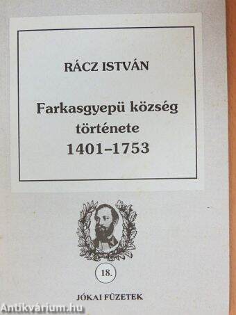 Farkasgyepü község története 1401-1753