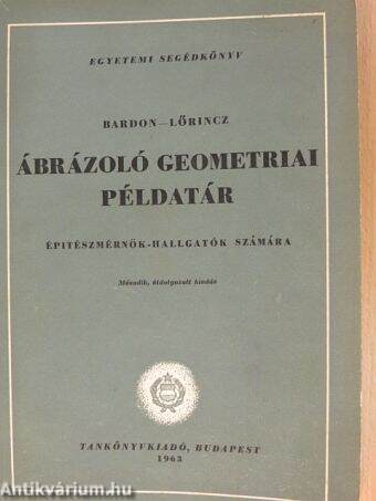 Ábrázoló geometriai példatár