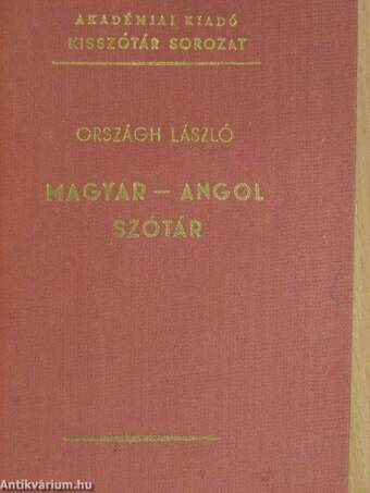 Magyar-angol szótár